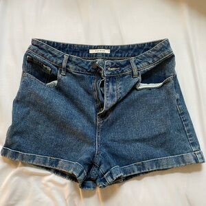 Pacsun Denim Mom Shorts